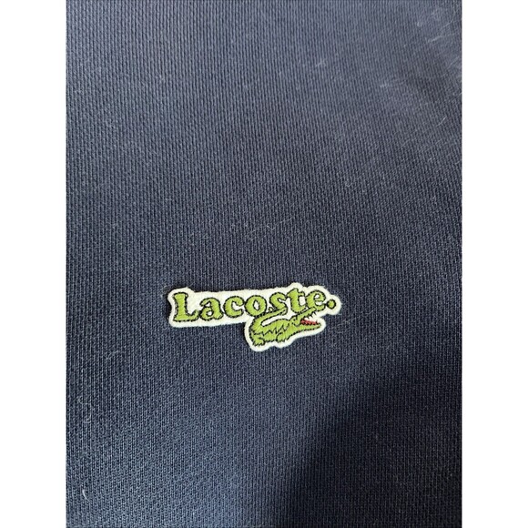 Lacoste Men’s Casual Script Logo Navy Hoodie Size XL Style # SH2162 - Picture 8 of 8
